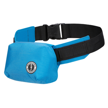 Mustang Survival Minimalist Manual Inflatable Belt Pack- Azure (Blue)